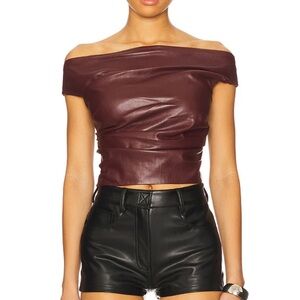 LAMARQUE Ines Top in Burgundy